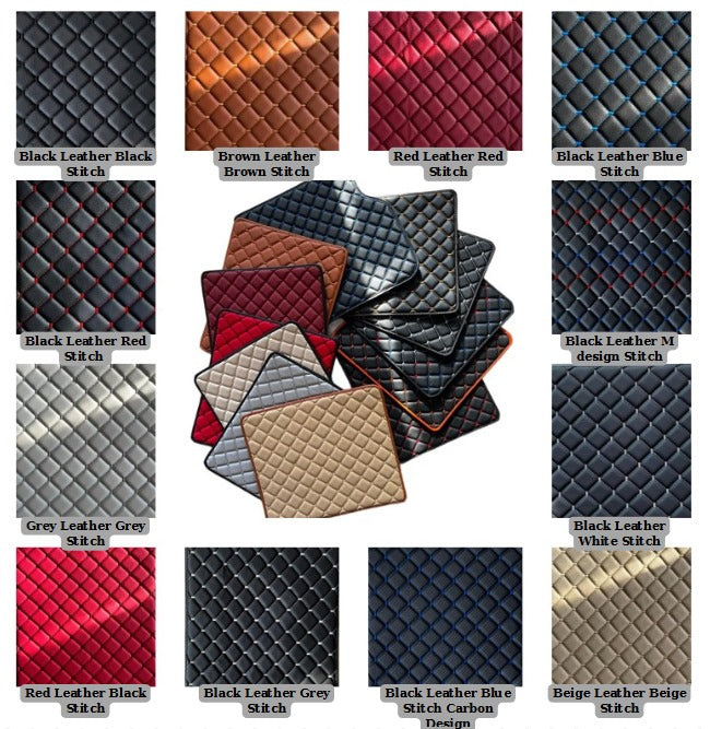 Maserati Leder Fußmatten Maßgeschneidert für alle Modelle