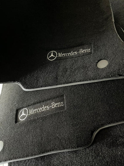 Für alle Mercedes Benz Teppich Auto Fußmatten maßgefertigt für alle Mercedes Benz Modelle, Teppich Innenraumschutz