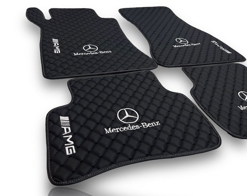 For M.Benz Leather Floor Mats Made To Measure