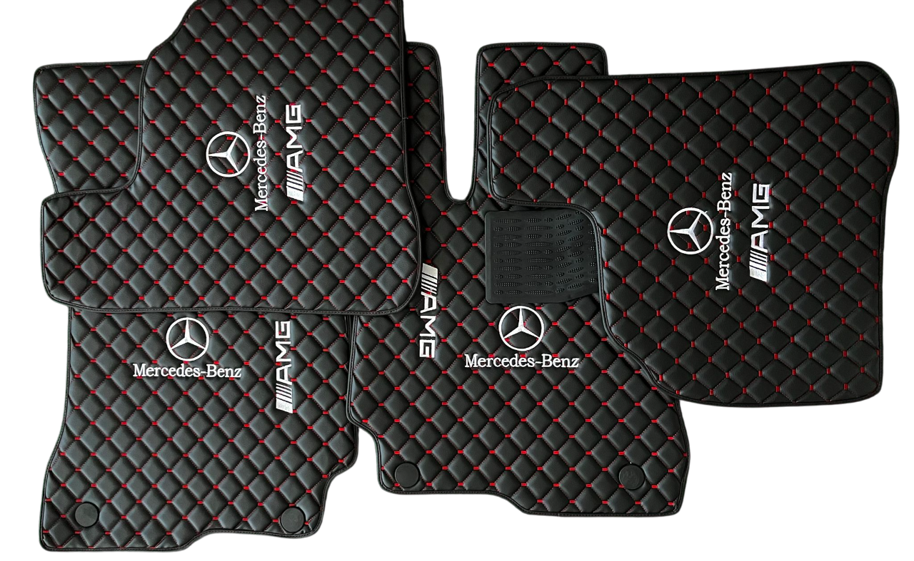 For M.Benz Leather Floor Mats Made To Measure