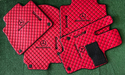 For M.Benz Leather Floor Mats Made To Measure