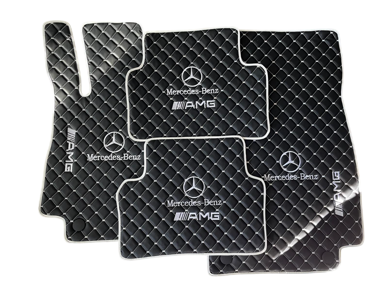 For M.Benz Leather Floor Mats Made To Measure