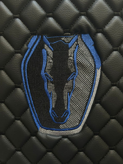 Mustang Dark Horse Leder Fußmatte