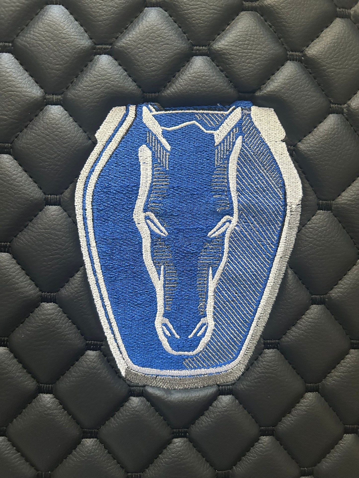 Mustang Dark Horse Leder Fußmatte