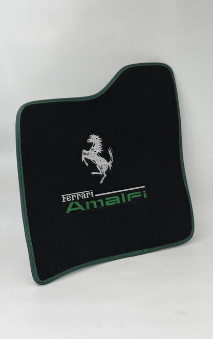 Ferrari Amalfi Fußmatten Maßgeschneidert Ferrari Velour Teppich
