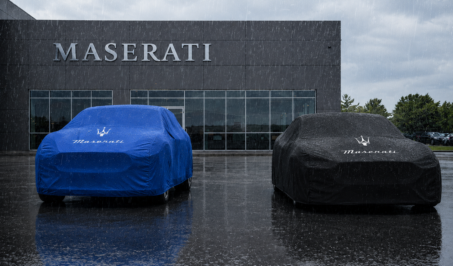 Maserati Autoabdeckung Wasserdicht & Maßgeschneidert für alle Modelle