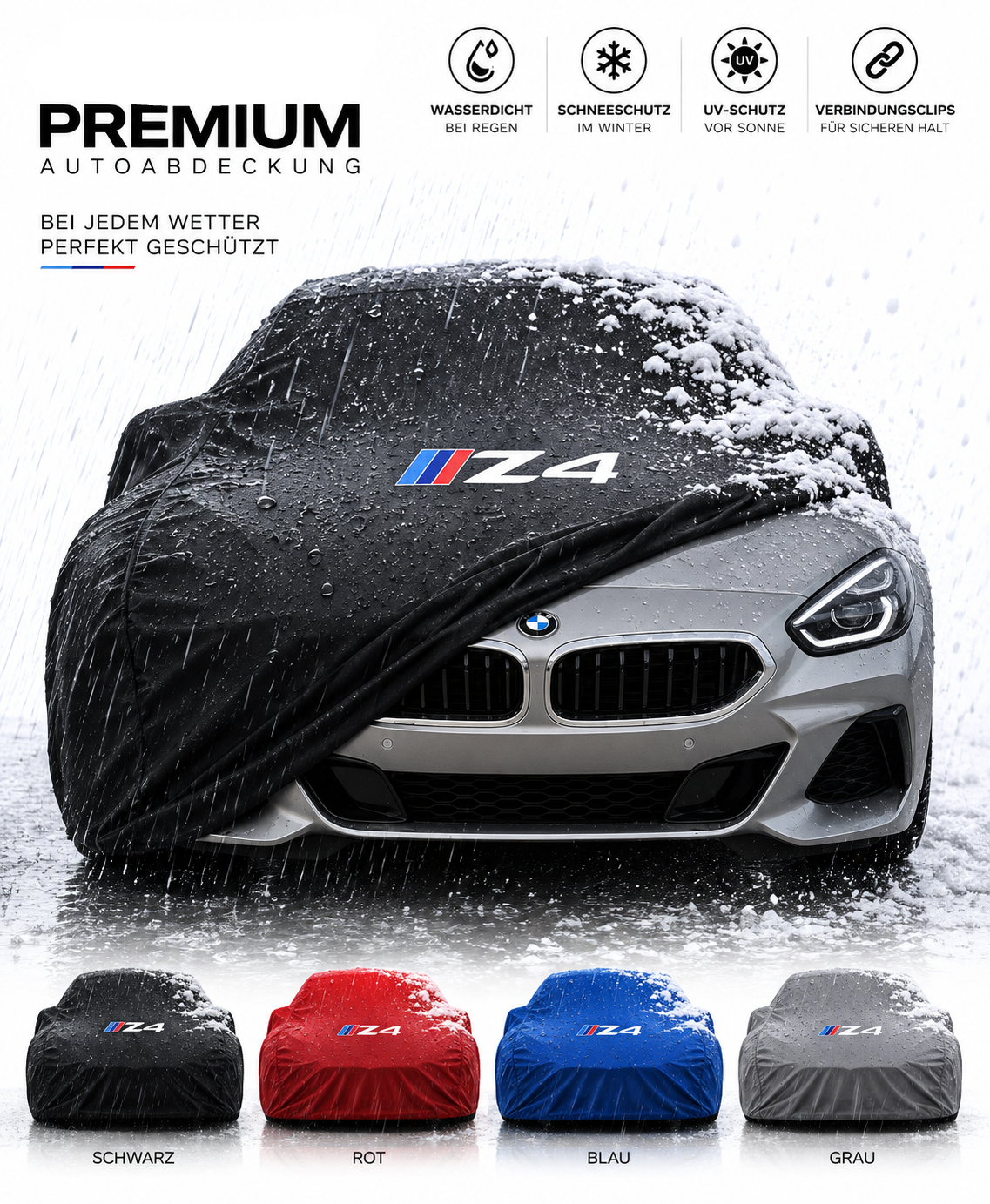 BMW Z4 Wasserdicht Autoabdeckung Maßgeschneidert für alle Modelle Outdoor