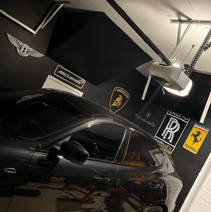 Moto Guzzi Wandschild für die Garage – Premium Wanddekoration für Auto- und Motorradliebhaber