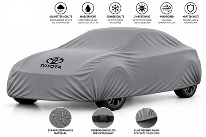 Toyota Autoabdeckung Wasserdicht & Maßgeschneidert für alle Modelle