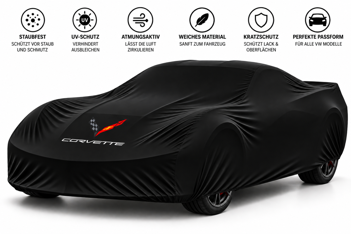 Corvette C8 Autoabdeckung Indoor & Maßgeschneidert für alle Modelle