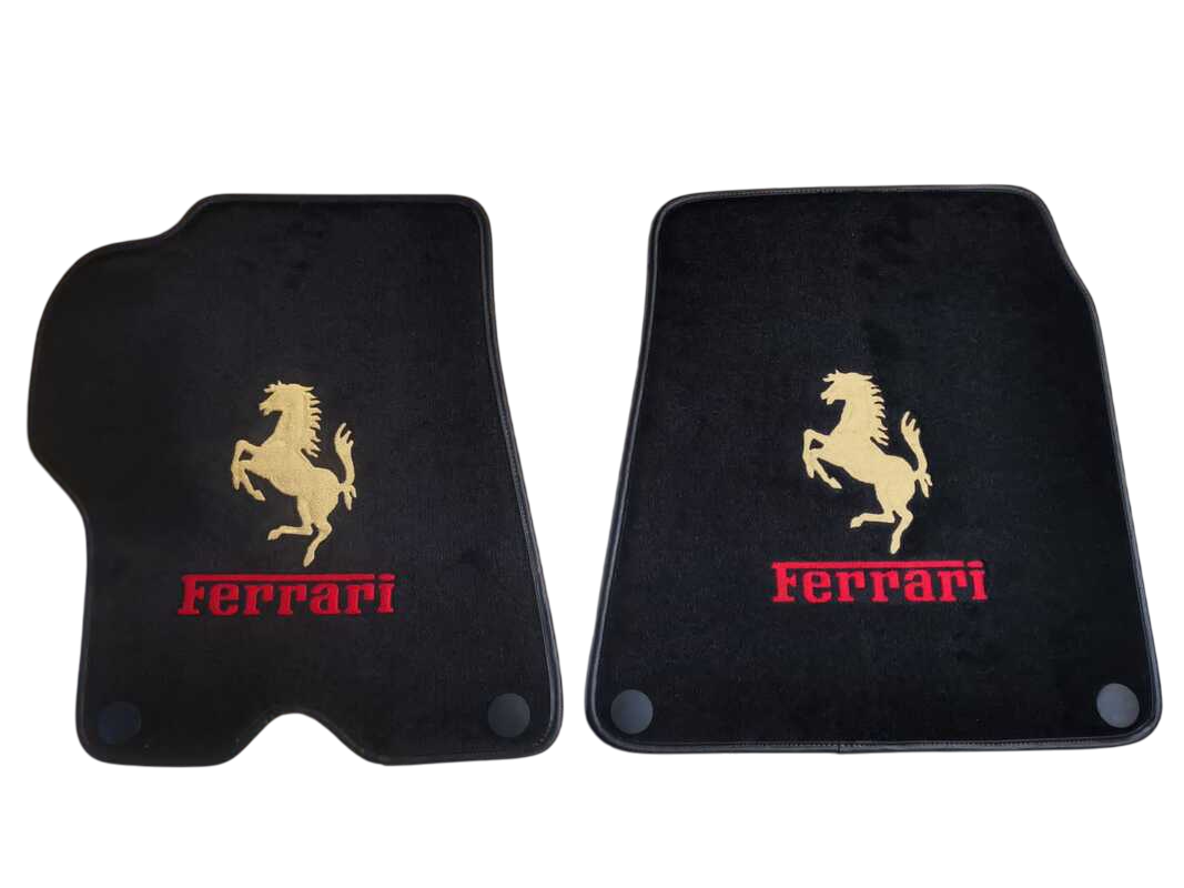 Ferrari California Fußmatten Maßgeschneidert Ferrari Velour Teppich