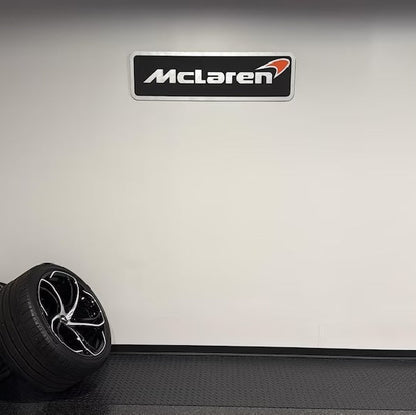 McLaren Logo Wandschild für die Garage Deko Wandkunst