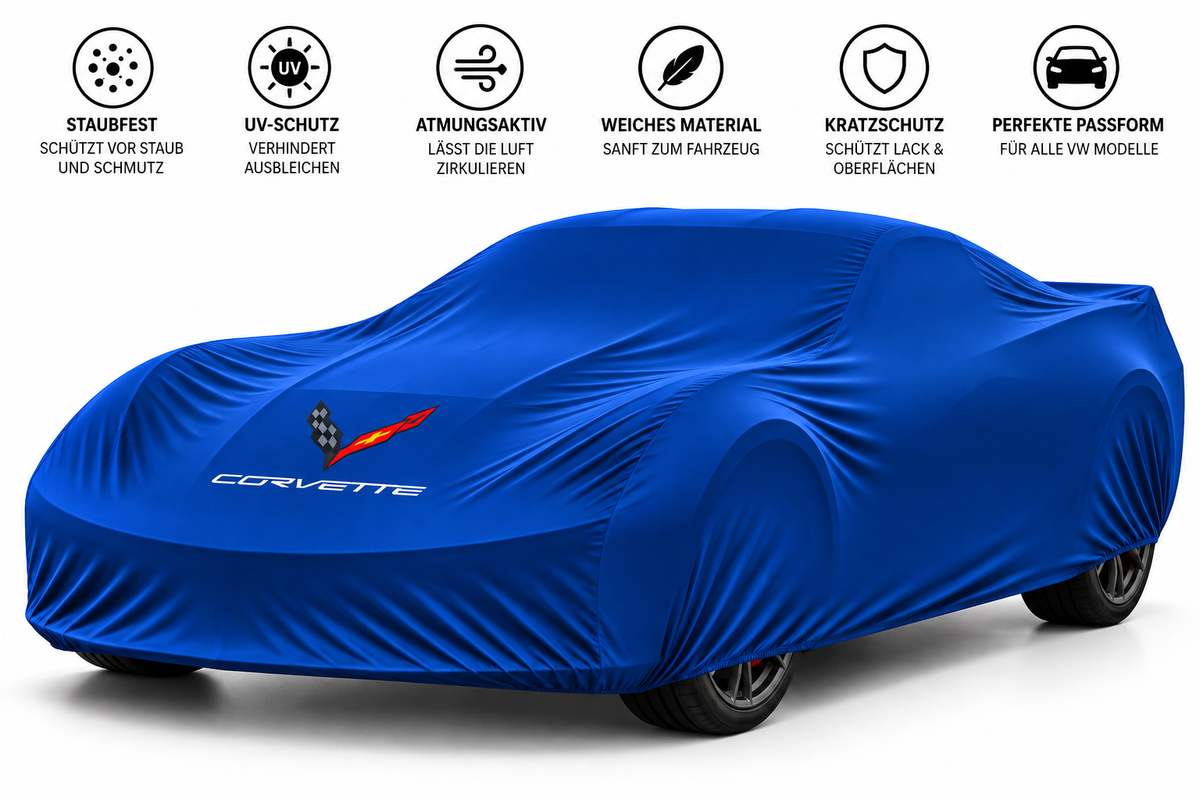 Corvette C8 Autoabdeckung Indoor & Maßgeschneidert für alle Modelle
