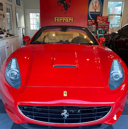 Ferrari Logo Wandschild für die Garage Deko Wandkunst