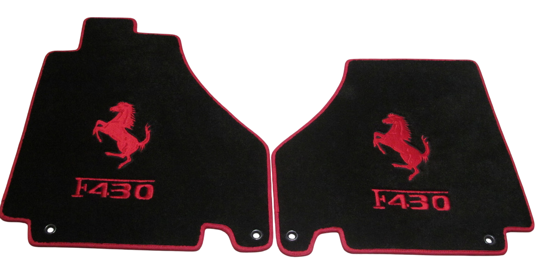 Ferrari Portofino Fußmatten Maßgeschneidert Ferrari Velour Teppich