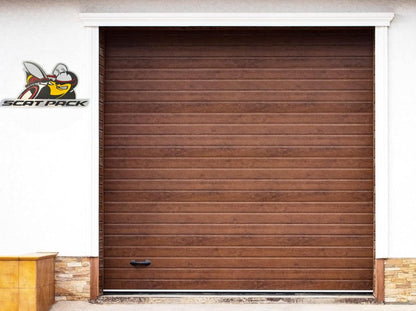 ScatPack Logo Wandschild für die Garage Deko Wandkunst