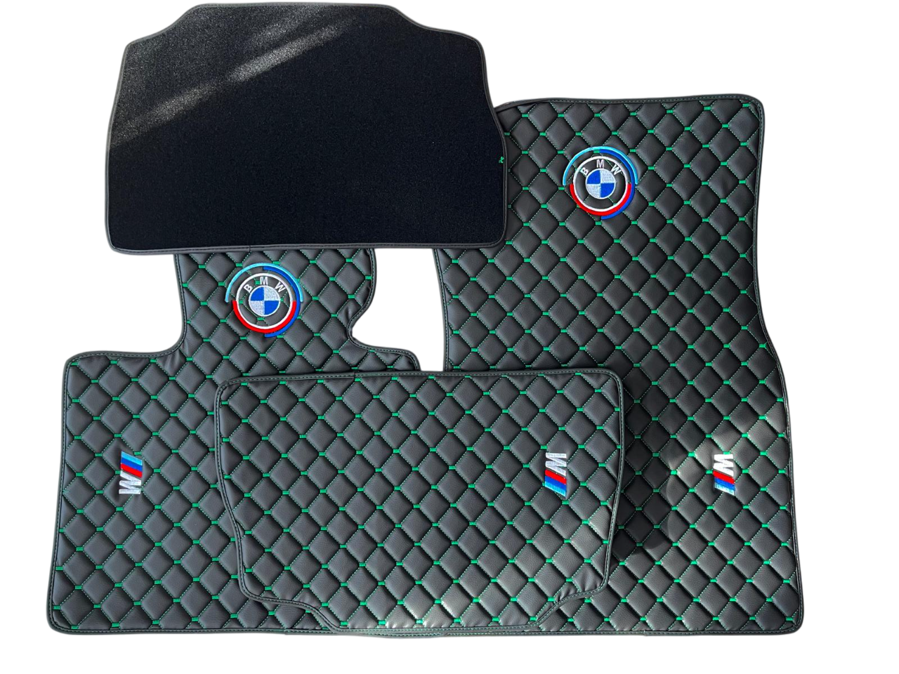 For BMW M2 Leder Fußmatten Maßgeschneidert
