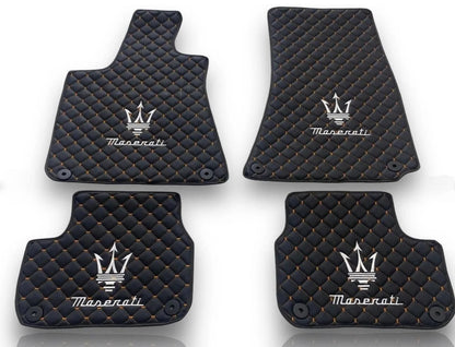 Maserati Leder Fußmatten Maßgeschneidert für alle Modelle