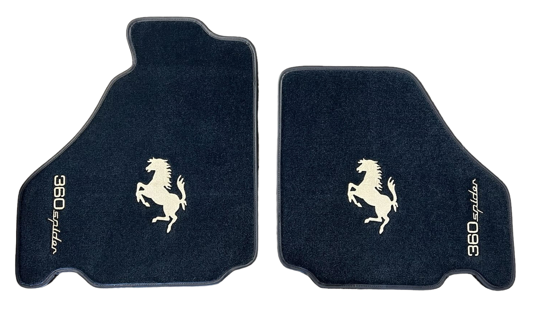 Ferrari California Fußmatten Maßgeschneidert Ferrari Velour Teppich