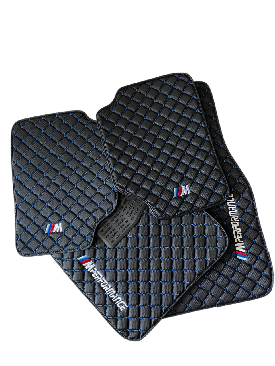 For BMW M3 Leder Fußmatten Maßgeschneidert