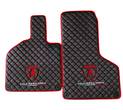 Lamborghini Huracan Leder Fußmatten