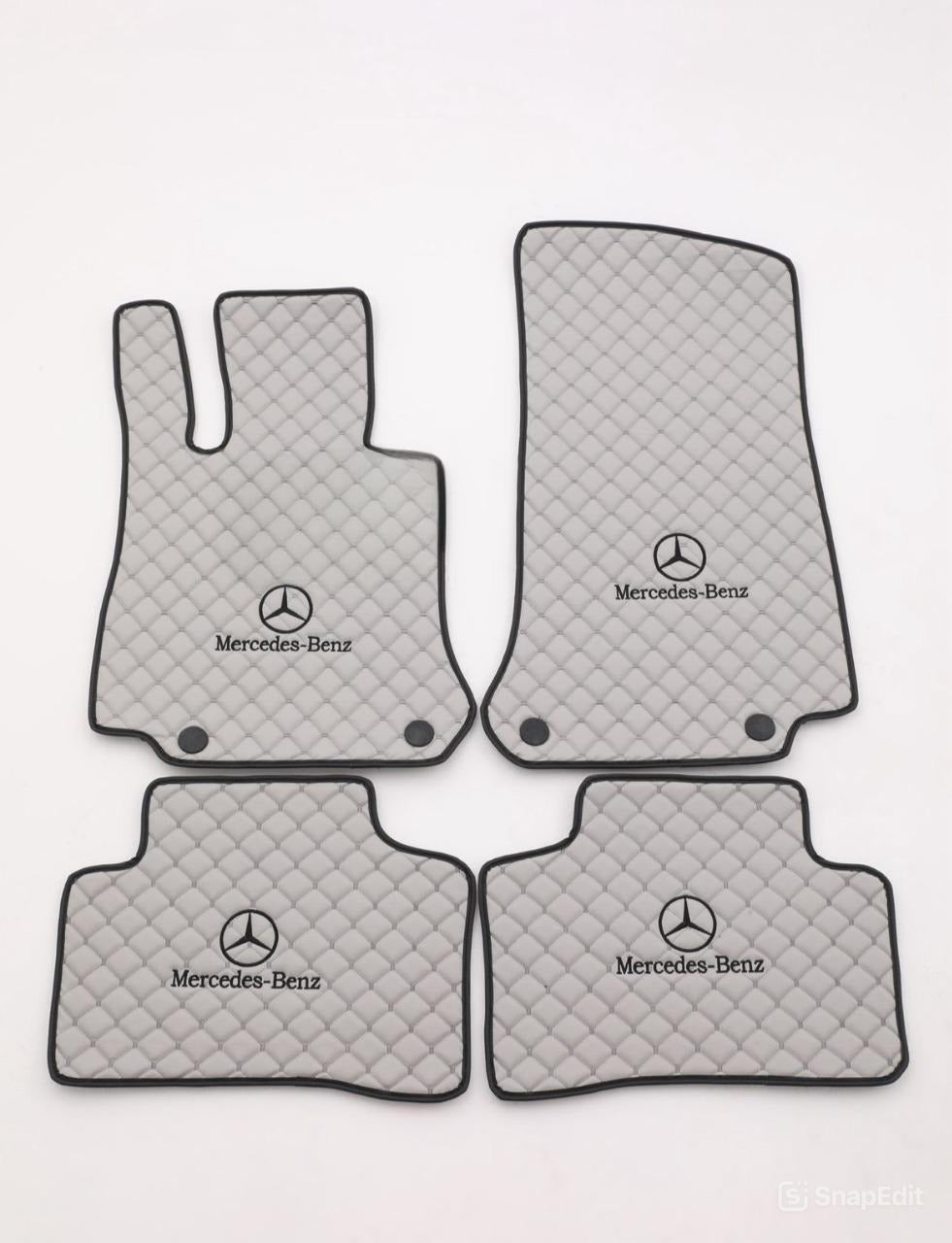 For M.Benz Leather Floor Mats Made To Measure