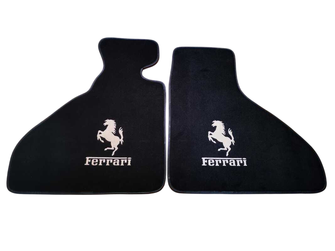 Ferrari Amalfi Fußmatten Maßgeschneidert Ferrari Velour Teppich