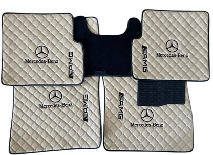 For M.Benz Leather Floor Mats Made To Measure
